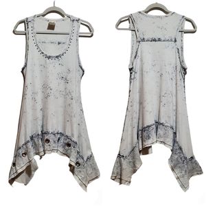 Vocal USA Acid Washed Tank Size M
